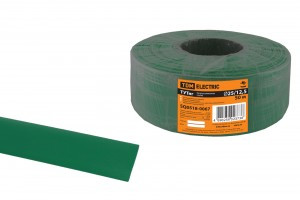 TDM ТУТнг 25/12,5 термоусадка ТУТ зел. цена за 1м (50 м/уп) (50!) SQ0518-0067