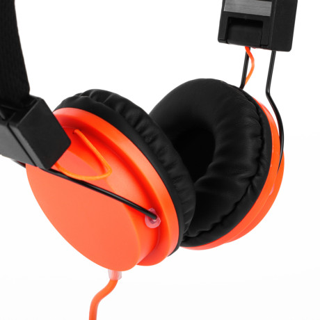 BY Наушники проводные накладные Ушки, динамики 40мм, кабель 1.2M, 32Ом