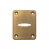 Накладка под сувальду DP-S-01-AB Б/шторки  (Бронза) прямоугол. Apecs  (1штука!)  \20