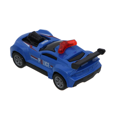 ИГРОЛЕНД Машинка "Мегагонка", инерция, металл, 10,9х13х3 см, 18 дизайнов