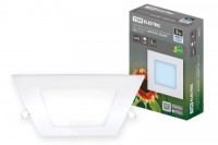 TDM св-к ультратонкий встр. св/д &quot;Даунлайт&quot; квадрат СВО(ДВО) (белый) 3W 4000К  SQ0329-0116