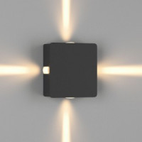 SWG/Design LED GW-A130-4-4-BL-WW, бра настенное, черный, 4W 3000K 2K IP54