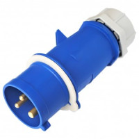 Bylectrica силовая вилка CEE 013 переносная 2P+PE 16А 220В IP44, ВП16-972
