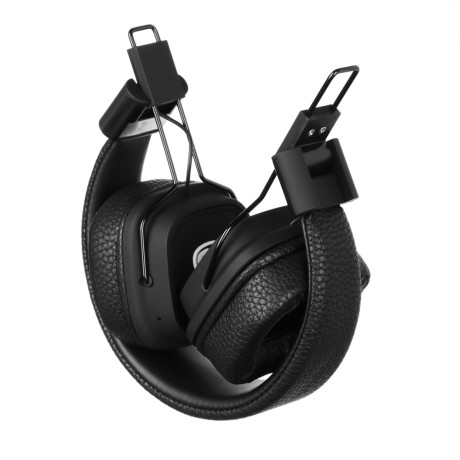 BY Наушники беспроводные накладные Solo, кожаное оголовье, 400мАч, BT5.0