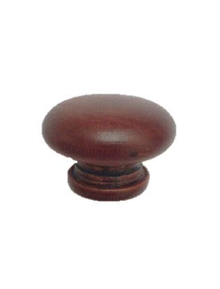 Ручка мебельная 22 деревянная Ø 27мм, светлая