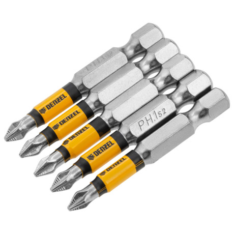 Бита PH1x50, 5 шт. Denzel