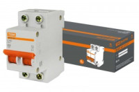 TDM автоматический выкл. ВА47-63 2P 40А 4,5кА х-ка С (6!) SQ0218-0014