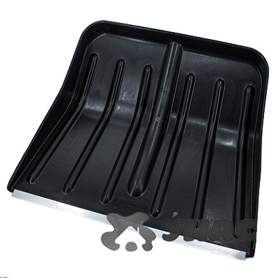 Лопата снеговая пласт с планк №16   500х415  d-30мм х5