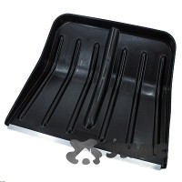 Лопата снеговая пласт с планк №16   500х415  d-30мм х5