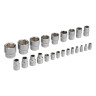 Набор инструментов, 1/2", 1/4", CrV, пластиковый кейс 88 предметов Stels