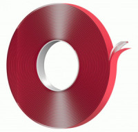 КОНТАКТ лента сверхпрочная монтажная клеящая 9/1, двусторонняя, прозрачная, 5м, арт.25933