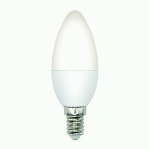 Volpe Optima свеча E14 5W(470lm) 4000K 4K матовая 100x37 LED-C37-5W/4000K/E14/FR/SLS