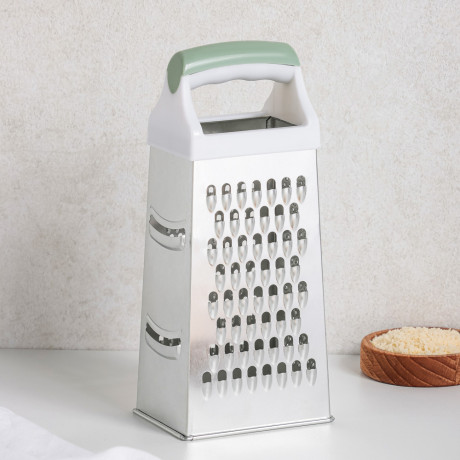 VETTA Терка 4-х сторонняя 22см, жесть, полипропилен