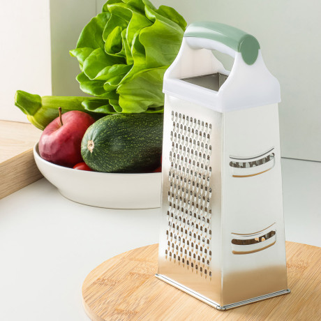 VETTA Терка 4-х сторонняя 22см, жесть, полипропилен