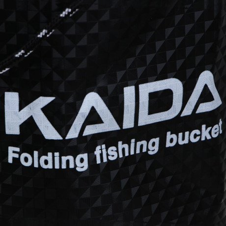 KAIDA Ведро складное, круглое из ПВХ с веревкой