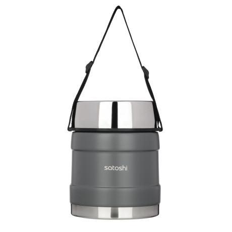 SATOSHI Торнадо Ланч-бокс 1,00л, с широкой горловиной, нержавеющая сталь