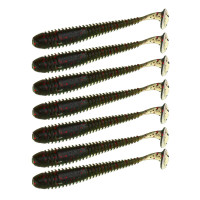 KAIDA Приманка силиконовая ТВИСТЕР 3,5", 9см, 4гр, HT011, 7шт