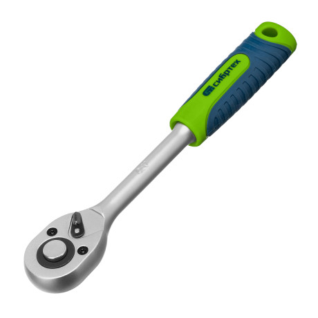 Набор инструментов, 1/2", 1/4", пластиковый кейс 76 предметов Сибртех