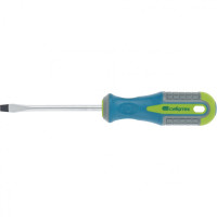 Отвертка, SL6 х 150 мм, CrV, трехкомпонентная рукоятка Сибртех