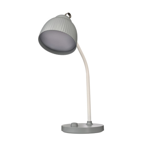 FORZA Светильник переносной настольный, 48LED, USB, 13Вт, 800Лм, кабель 1м, диммер, пластик, серый