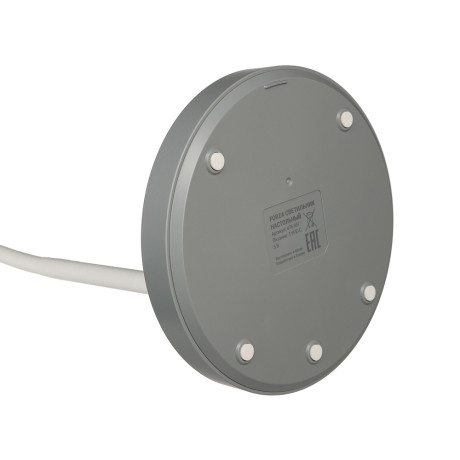 FORZA Светильник переносной настольный, 48LED, USB, 13Вт, 800Лм, кабель 1м, диммер, пластик, серый