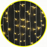 Гирлянда-занавес &quot;Искрящ. снег&quot; 357LED т-.бел. 2*1,5м/20нит. проз. IP20 NGF-C02-3573K Navigator61867