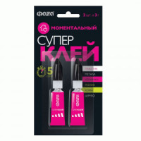 ФАЗА Супер-клей  3г, BL2 (цена за уп), шоу-бокс .5058415 1/2/24/288