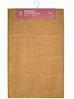 Коврик для ванной 50x80см Rosso шенилл бежевый,19193/ Еврогарант