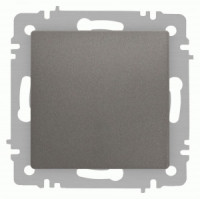 ЭРА Intro Accent мех. выкл. (перекл.) СУ 1 кл. перекрест. 10А 250В, титан 6-108-09