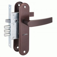 Рязань ЗВ 9-6/13 медный антик б/о 77311 Замок врезной с/руч (9)