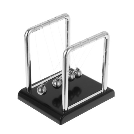 Маятник шары Ньютона, 9x9x7,5 см, пластик, металл