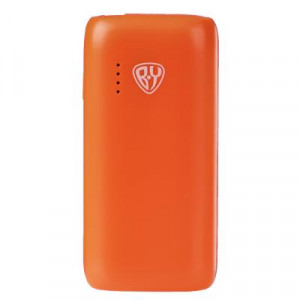BY Аккумулятор мобильный Мини, 5000мАч, USB/Type-C, Быстрая зарядка QC3.0+PD, 5A, оранжевый