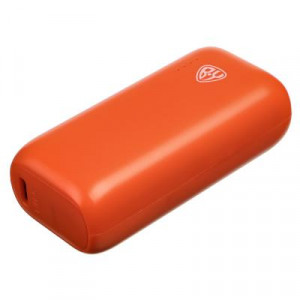 BY Аккумулятор мобильный Мини, 5000мАч, USB/Type-C, Быстрая зарядка QC3.0+PD, 5A, оранжевый
