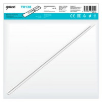 Gauss шинопровод встраив. 1-фазный 2м белый (с адаптером питания и заглушкой) TR128