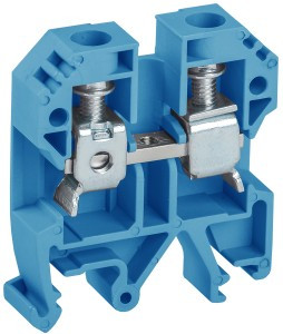 IEK Клемма винтовая КВИ-10мм2 синяя YZN30-010-K07