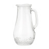 Кувшин "Крист" с пластиковой крышкой, 1,5л, стекло