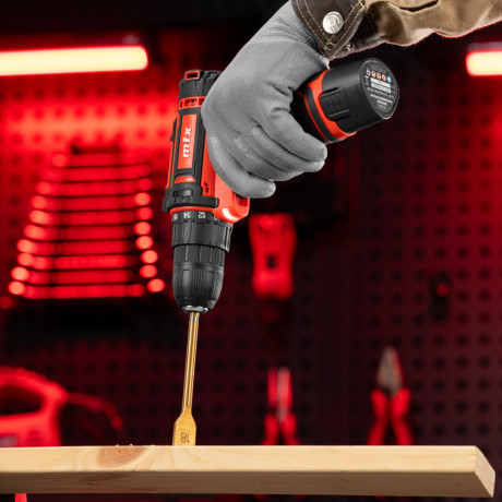 Дрель-шуруповерт аккумуляторная CDS-12, Li-Ion, 12 В// MTX