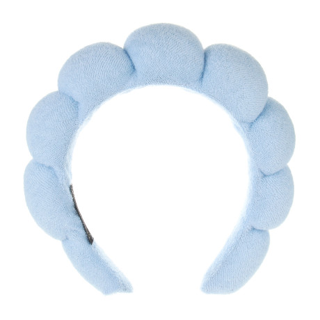 Набор 12шт тм ЮНИLOOK (ободок 1шт, напульсники 2шт, пуховка 3шт, д тона 3шт, блендер 3шт), 3цвета