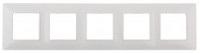 ЭРА 14 Elegance рамка СУ 5 мест., белый 14-5005-01 7989