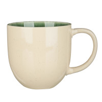 Кружка 370мл, тм MILLIMI Верде, керамика
