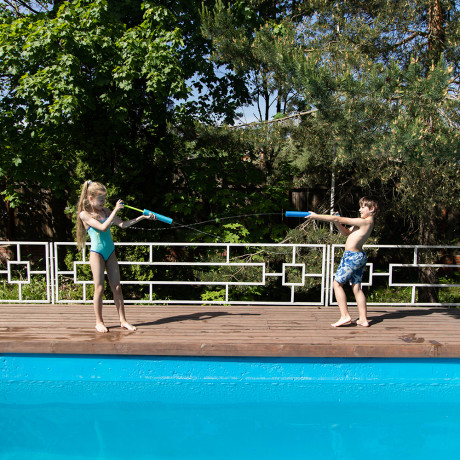 SILAPRO Помповая пушка, 35х5см, пластик, 3 вида