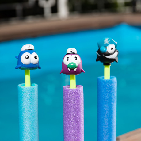 SILAPRO Помповая пушка, 35х5см, пластик, 3 вида