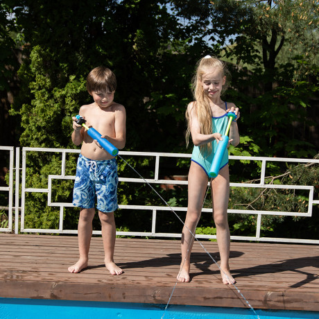 SILAPRO Помповая пушка, 35х5см, пластик, 3 вида