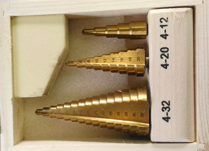 Сверло по металлу ступенчатое 4-32