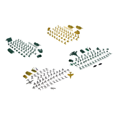 ИГРОЛЕНД Набор солдатиков 100 шт., пластик