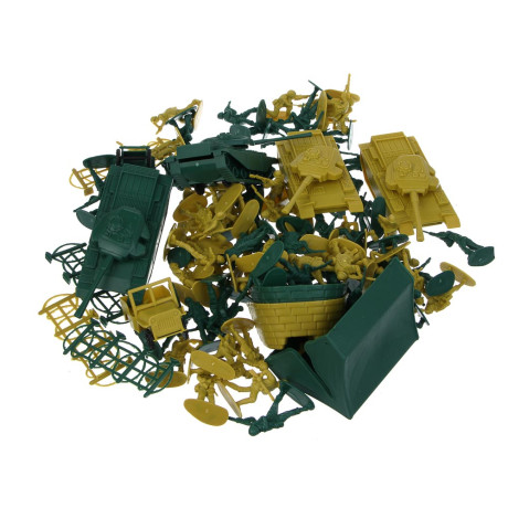 ИГРОЛЕНД Набор солдатиков 100 шт., пластик