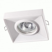 NOVOTECH 370493 NT19 075 бел. встр. св-к IP20 GU10 50W YESO 105x105