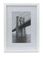 Фоторамка (Ф/р) Image Art 500 / 15х21 белый пластик 0632