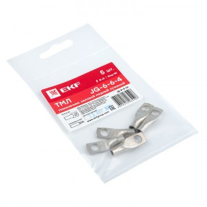 EKF Наконечник луженый JG-6-6-4 (ТМЛ) (пач. 5шт, цена за пач.) jg-6-6-4r