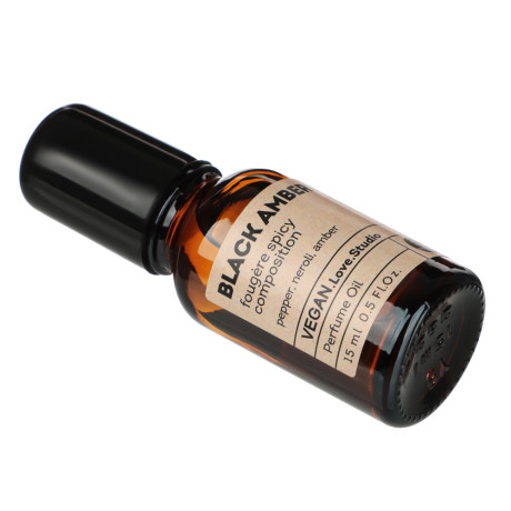 Парфюмерное масло Vegan.Love.Studio, Black Amber, 15 мл
